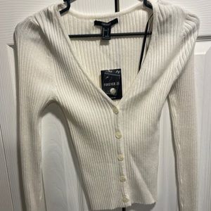 Forever 21 cream top size: small